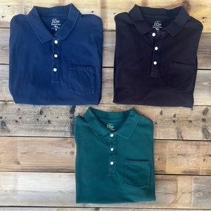 J.Crew Stretch Pique polo